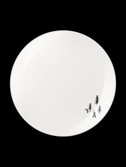 Online ASA Selection dessertteller, heart in the snow