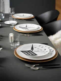 Best ASA Selection dessertteller, snow tracks