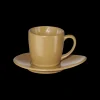 Online ASA Selection espressotasse mit unterteller, ocra