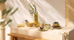 Online ASA Selection espressotasse mit unterteller, ocra