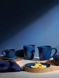ASA Selection espressotasse mit unterteller, midnight blue