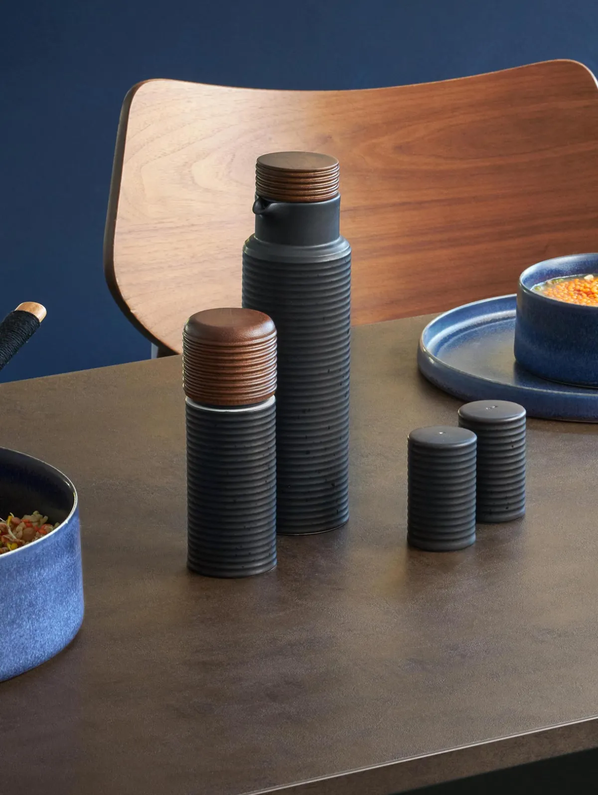 Outlet ASA Selection essig und ölflasche, black