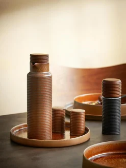 Hot ASA Selection essig und ölflasche, brown