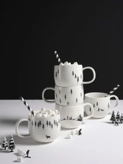 Outlet ASA Selection henkelbecher, heart in the snow