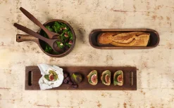 Clearance ASA Selection holzboard auf füßen, akazie