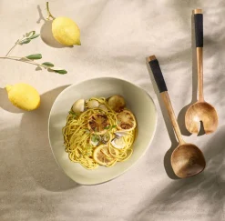 Clearance ASA Selection salatbesteck mit schwarzem nylongriff