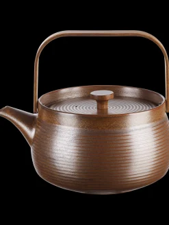 Outlet ASA Selection teekanne mit Holzgriff, brown