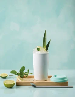 Sale ASA Selection thermobecher weiß, deckel türkis