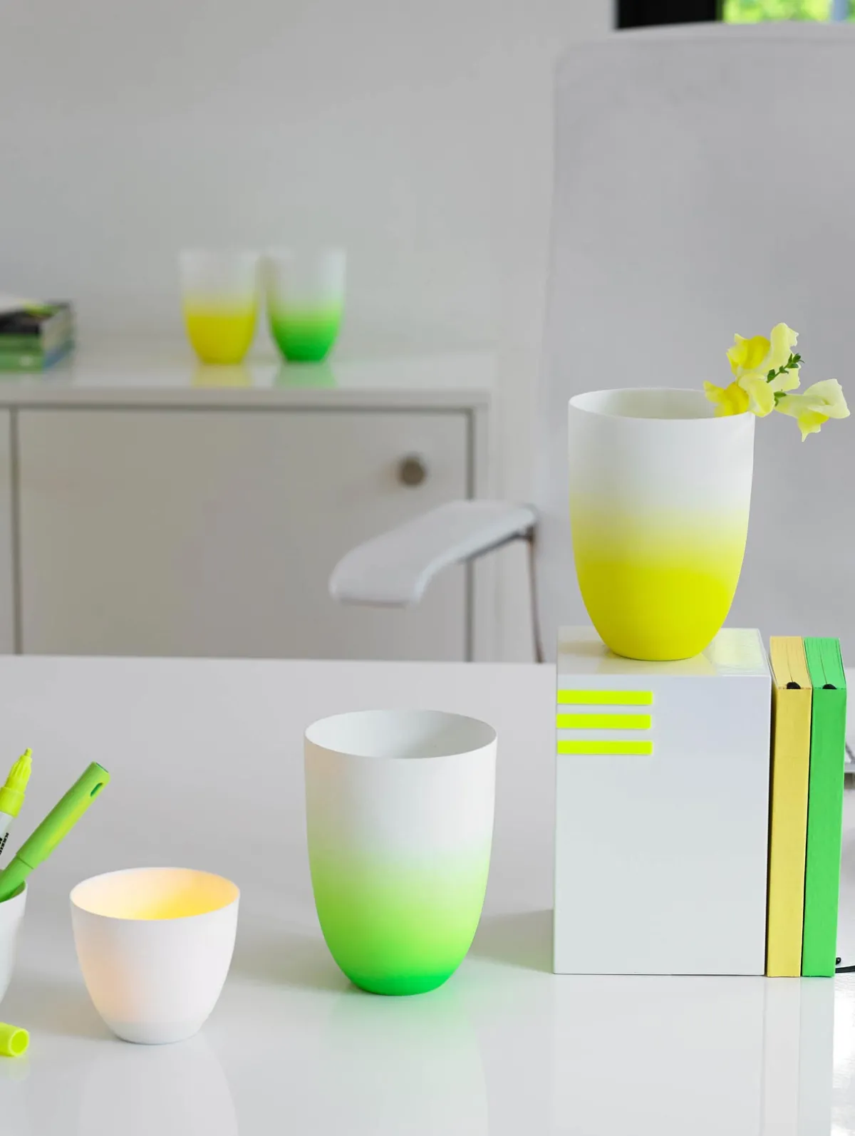 Outlet ASA Selection vase/windlicht, gelb